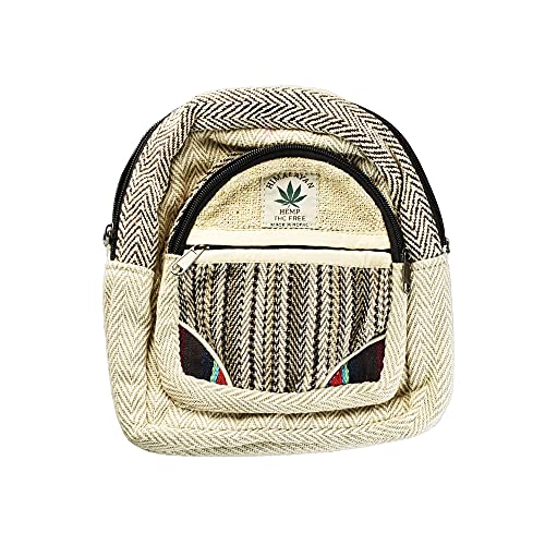 Threadheads Himalayan Hemp Southwestern Mini Backpack - 8"x9"