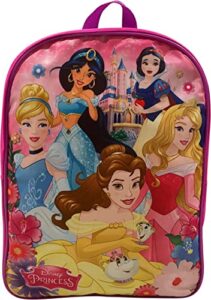 ruz princess girl’s 15″ backpack (pink-purple)