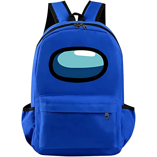 JR rutien Backpack School Bag For Boys Girls Outdoor Work Travel Sports Waterproof Laptop Bag Women Men Backpack 17 Inch (Royal Blue)