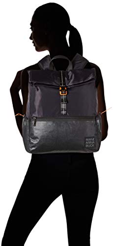 Mandarina Duck Women's Spirit Backpack, Black, Taglia Unica