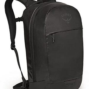 Osprey Transporter Panel Loader Laptop Backpack, Black