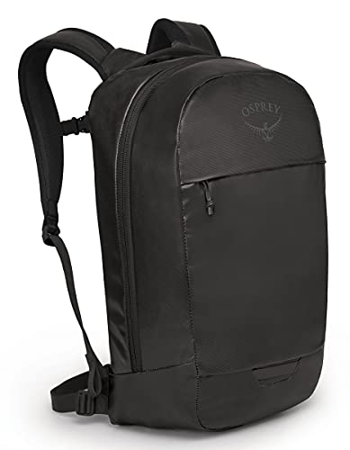 Osprey Transporter Panel Loader Laptop Backpack, Black