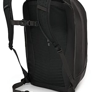 Osprey Transporter Panel Loader Laptop Backpack, Black