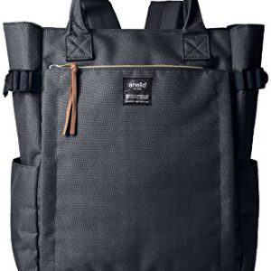 anello(アネロ) Women Regular 2-Way Tote Backpack, NVY