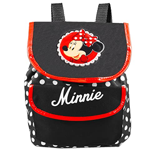 Disney Minnie Mouse Mini Backpack for Toddler Girls - 12" Minnie Mouse Mini Backpack for Girls | Minnie Mouse Mini Bookbag