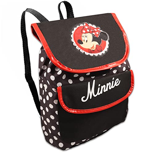 Disney Minnie Mouse Mini Backpack for Toddler Girls - 12" Minnie Mouse Mini Backpack for Girls | Minnie Mouse Mini Bookbag