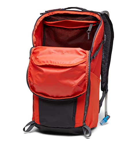 Columbia Unisex Maxtrail 22L Backpack With Reservoir, Red Quartz/Shark, One Size