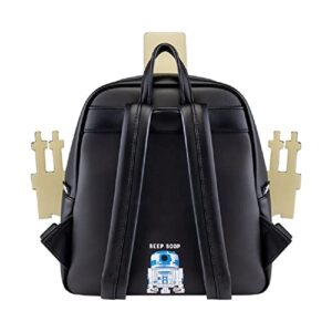 Loungefly Star Wars: R2-D2 X-Wing Backpack (Star Wars Celebration 2022 Convention Exclusive), Multicolour, One size