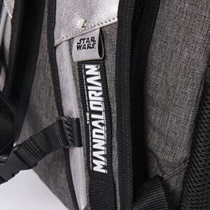 Cerdá Officially Licensed Star Wars Mandalorian Backpack, Multicoloured, Large