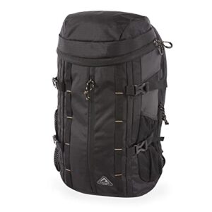 highland outdoor outdoor backpack, black, 44l