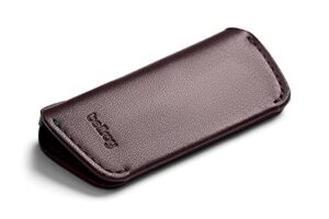 bellroy leather key cover plus (max. 8 keys) – deep plum