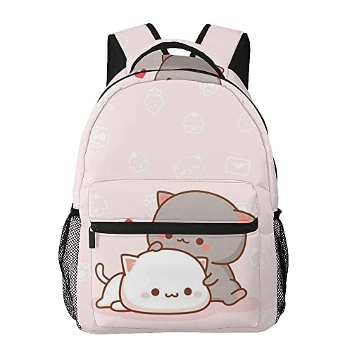 Ganiokar Cartoon Graphic Print Backpack - Lightweight School Bookbag, Travel Package, Multifunctional Backpack,Color1, 16in*11.5in*8in