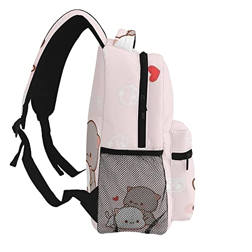 Ganiokar Cartoon Graphic Print Backpack - Lightweight School Bookbag, Travel Package, Multifunctional Backpack,Color1, 16in*11.5in*8in