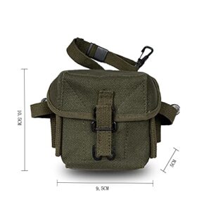 YBJBHW M1956 M1961 Equipment Vietnam War Equipment Replica WW2 US Army Korean War1956 Short Pouch 1956 Bag Kettle Belt Straps