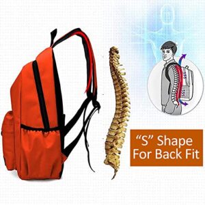 MINANTPE Cartoon Backpack Gamer Laptop Backpack with Pencil Case Lightweight Travel Hiking Bookbag Daypacks -2
