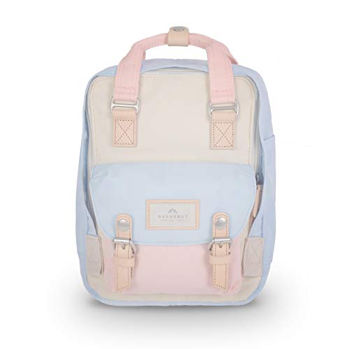 Doughnut Macaroon Mini Cream Iceberg Sakura Unicorn Dream 7L Travel School Ladies College Girls Lightweight Casual Daypacks Bag Small Backpack (SAND)