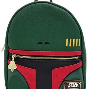 Loungefly Star Wars Boba Fett Faux Leather Mini Backpack Standard