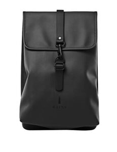 rains waterproof rucksack backpack – black