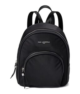 karl lagerfeld paris cara mini backpack black one size