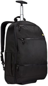 case logic brybpr116 bryker backpack roller, black, large
