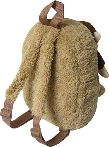 Kids Beige Backpack with Monkey Stuffie -Affordable Gift for Your Little One! Item #DKKI-8295C