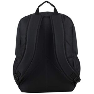 Eastsport Fashion Lifestyle Backpack with Oversized Main Compartment for School or Travel/Hiking, Black