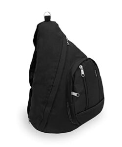 everest sling bag, black, one size