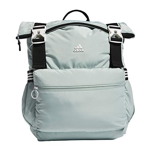 adidas Women's YOLA 2 Backpack, Green Tint/Black/White, One Size