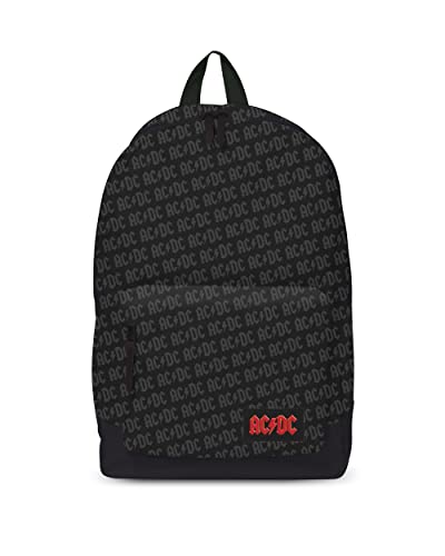 AC/DC Backpack, Black, Height 45cm, Width 30cm, Depth 15cm