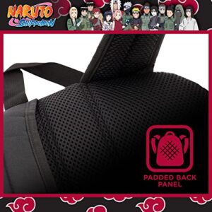 Concept One Naruto 13 Inch Sleeve Laptop Backpack, Padded Computer Bag for Commute or Travel, Shinobi Headband, One Size