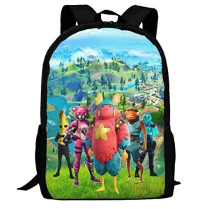 Boys Backpack Gaming Anime Cartoon School Backpack for Boys Large Capacity Daypack Gym Backpack for Men Youth Running Travel