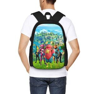 Boys Backpack Gaming Anime Cartoon School Backpack for Boys Large Capacity Daypack Gym Backpack for Men Youth Running Travel