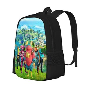 Boys Backpack Gaming Anime Cartoon School Backpack for Boys Large Capacity Daypack Gym Backpack for Men Youth Running Travel