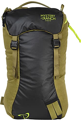 Mystery Ranch D-Route Pack - Climbing and Skiing Pack, Water Resistant Camping Gear, Lizard