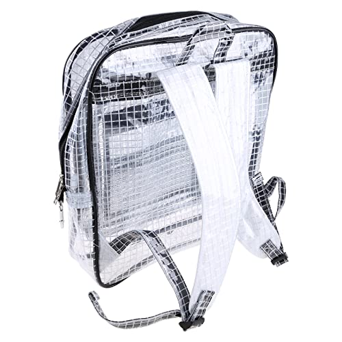 Anti-static Clear PVC Backpack Cleanroom Engineer Tool Bag for Computer Tools Working Daypack