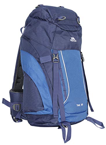 Trespass Trek 33 Rucksack/Backpack (33 Liters) (One Size) (Electric Blue)