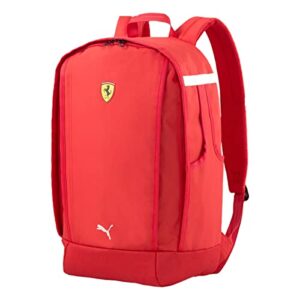puma scuderia ferrari sptwr race laptop backpack (red)
