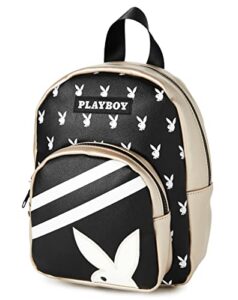 spencer’s black playboy bunny mini backpack