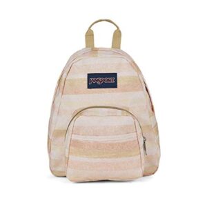 jansport half pint mini backpack – sunny stripe