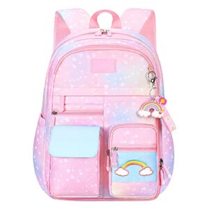 rcuyyl girls backpack cute teen laptop bag school bookbag kindergarten elementary backpacks girls casual travel daypacks