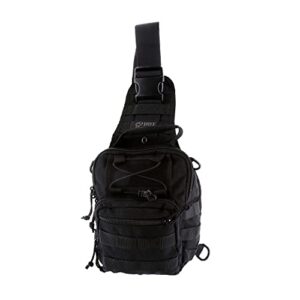 ddt death dealer tactical night stalker small sling edc bag, color black