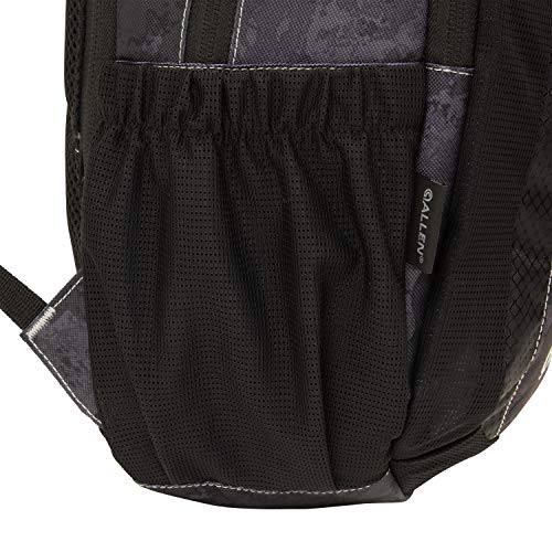 Allen Company Girls with Guns Midnight Deluxe Backpack with Lockable Concealed Carry, Design for Women, Padded Laptop Sleeve, 760 CU in / 12.5 L, Black/Shade Blackout Camo