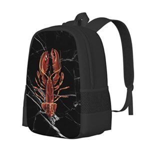 lobster-backpack, laptop backpacks bookbags travel daypack school bags for women men teens veswiya