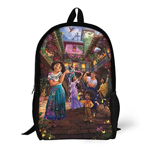 Kids Cartoon School Backpack Large Capacity Laptop Backpacks Lightweight Bookbag 3D Printed Casual School Bag