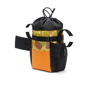 Chrome Industries Doubletrack Feed Bag - Bicycle Handlebar Pannier Pouch, 1.5 Liter, Duck Camo