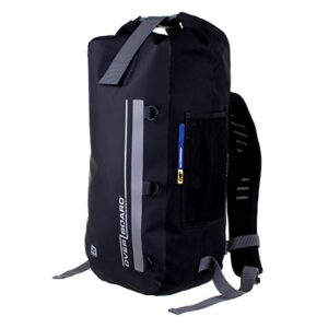 overboard waterproof classic backpack, black, 20-liter