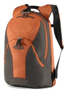 keen airport way checkpoint friendly laptop daypack, rust,rust,one size