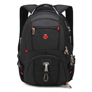 travel tsa friendly laptop backpack | anti-theft bag with usb charging port and combination lock, waterproof – fits most 17.3 inch laptops and tablets oaa28015173b