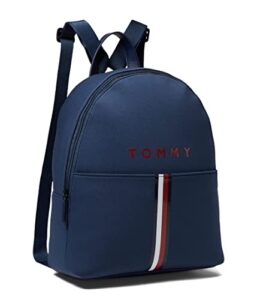 tommy hilfiger mariah ii medium dome backpack neoprene tommy navy one size