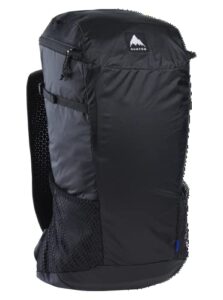 burton skyward 25l packable backpack, true black